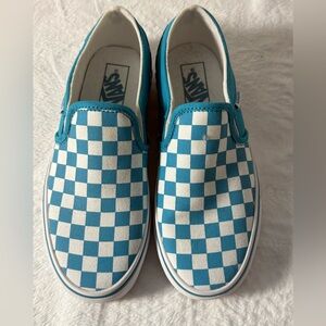 VANS ASHER SLIP ON WOMENS SHOES SNEAKERS CASUAL SKATE STYLE CANVAS 7.5